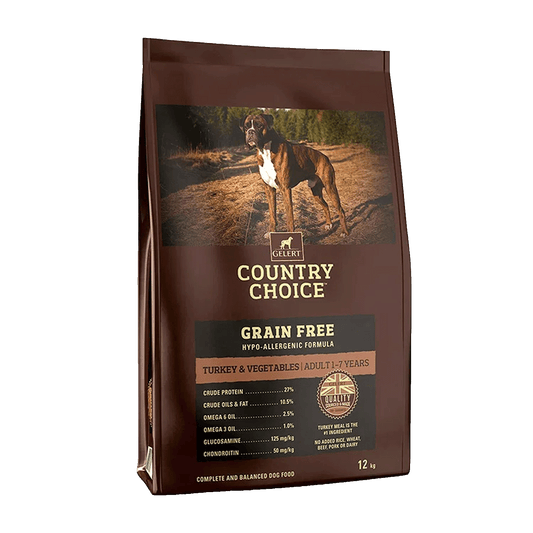 Grain Free Turkey & Vegetables