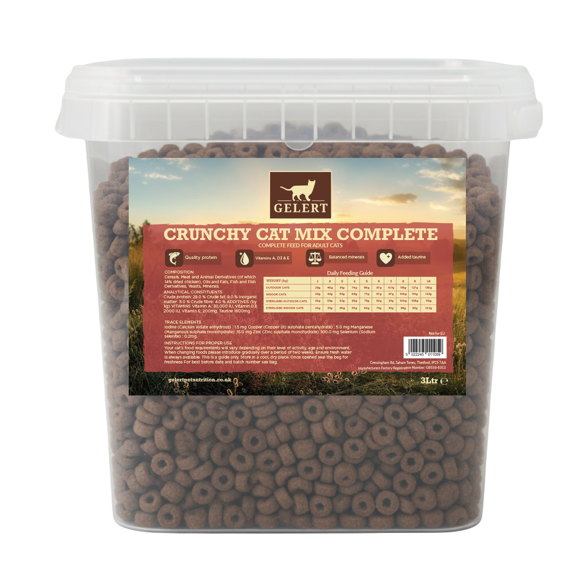 Crunchy Cat Mix Complete